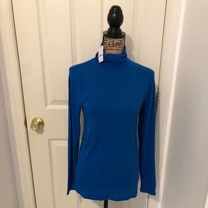 Blue JCrew Turtleneck